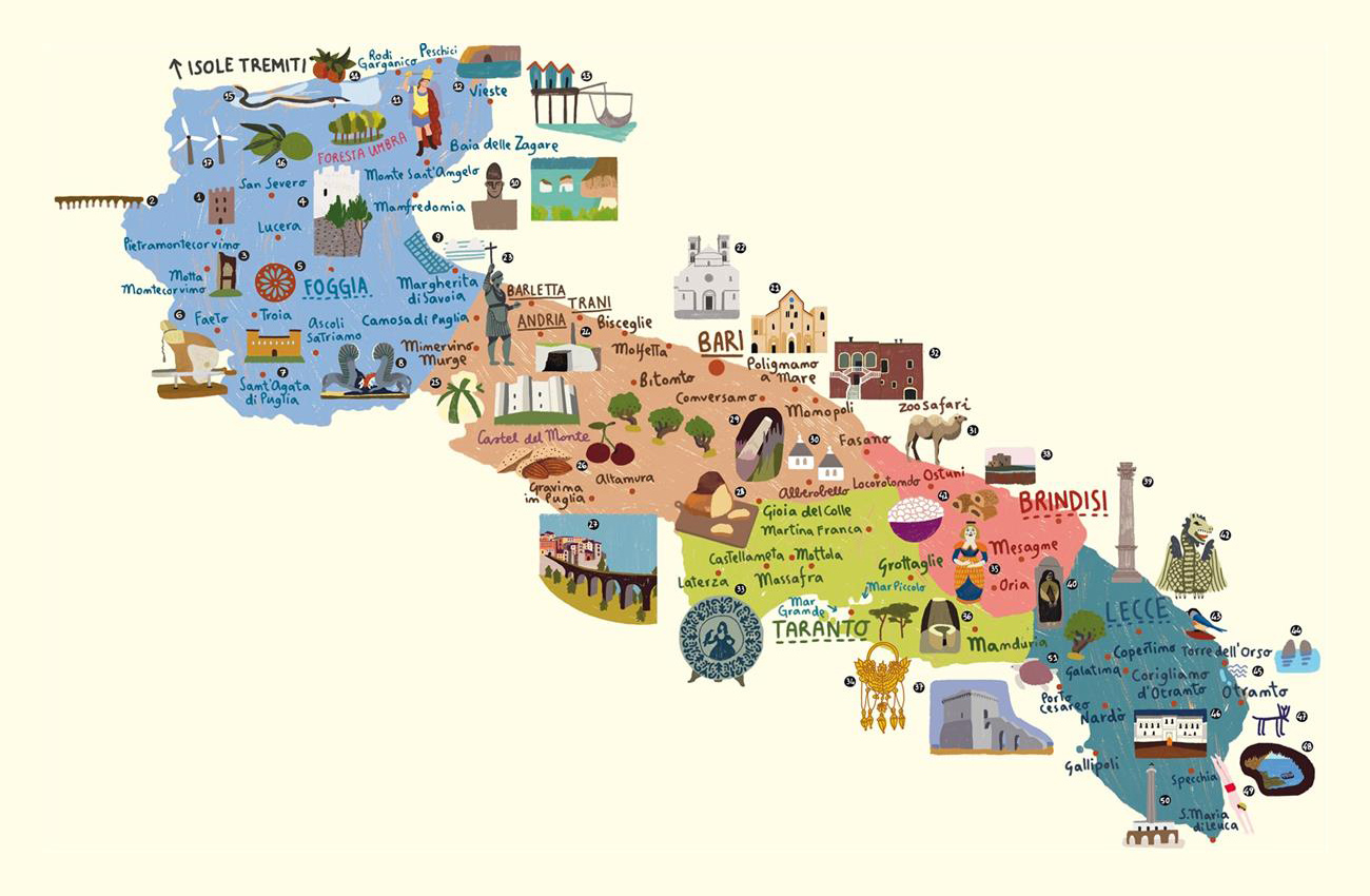 Cartina Puglia Da Stampare Mappa Della Campania Cartina Interattiva E